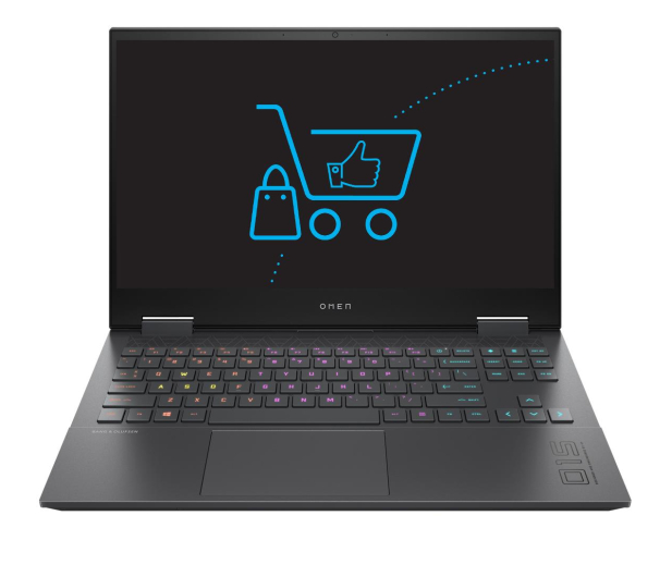 HP OMEN 15 Ryzen 5-4600H/32GB/480 GTX1660Ti 144Hz - 593264 - zdjęcie